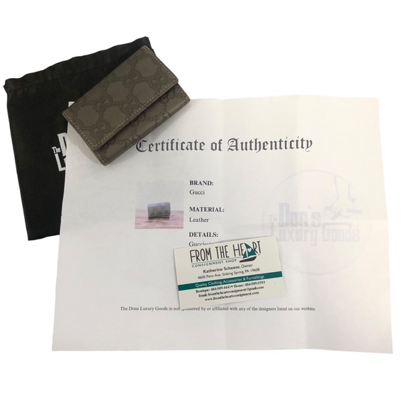 Gucci Brown Folding Key Case - Picture 6 of 7